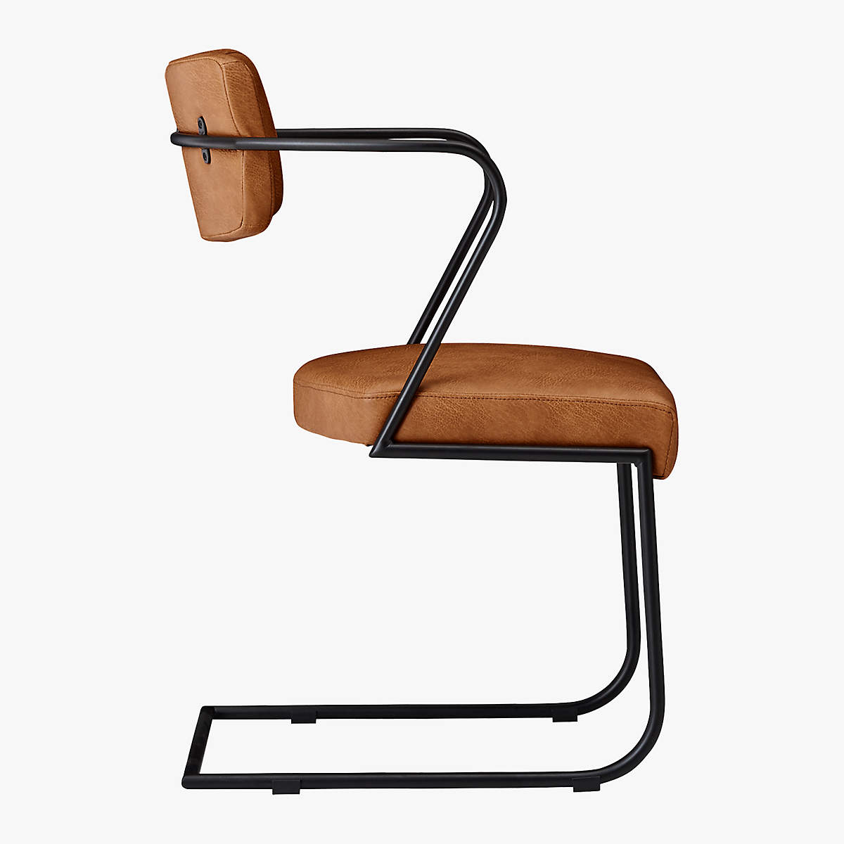 GAFF METAL FRAME CHAIR BROWN thumbnail 2