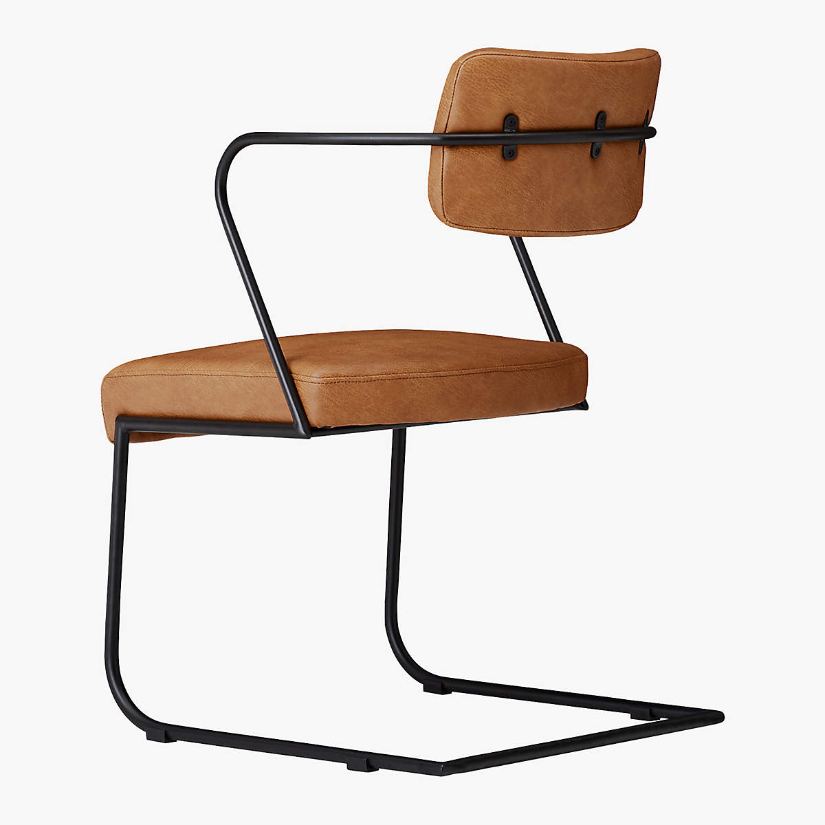 GAFF METAL FRAME CHAIR BROWN thumbnail 4