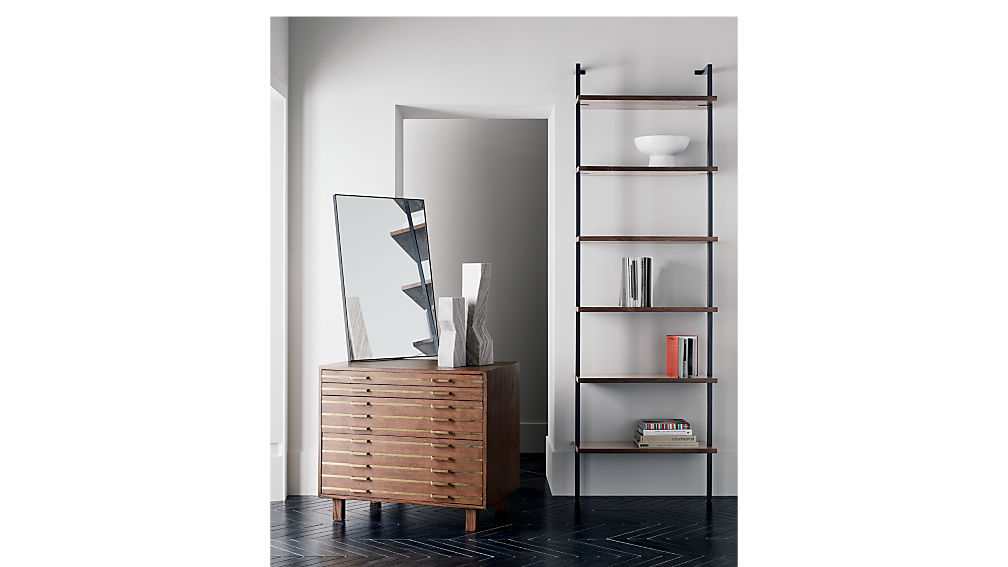 HELIX 96 WALNUT BOOKCASE thumbnail 2