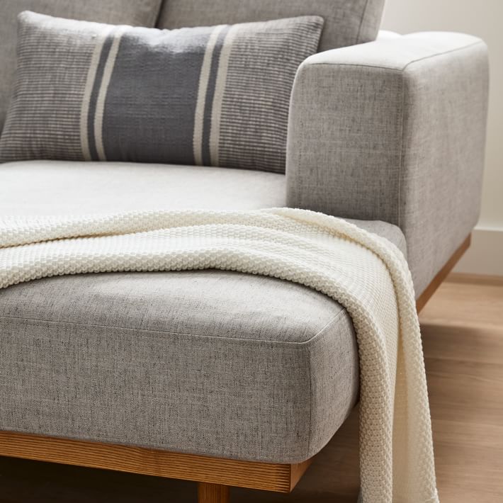 Woven Stripe Horizons Pillow Cover thumbnail 3