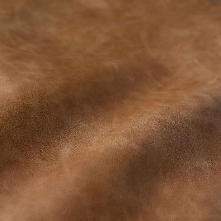 Vegan Leather Caramel Lennon Lounge Chair thumbnail 6