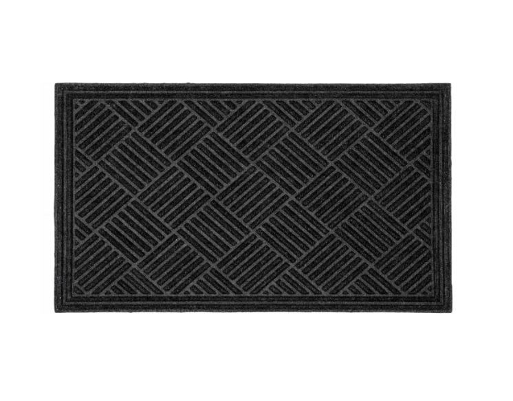 Handmade Textured Parquet Shoe Scraper Durable Doormat thumbnail 2
