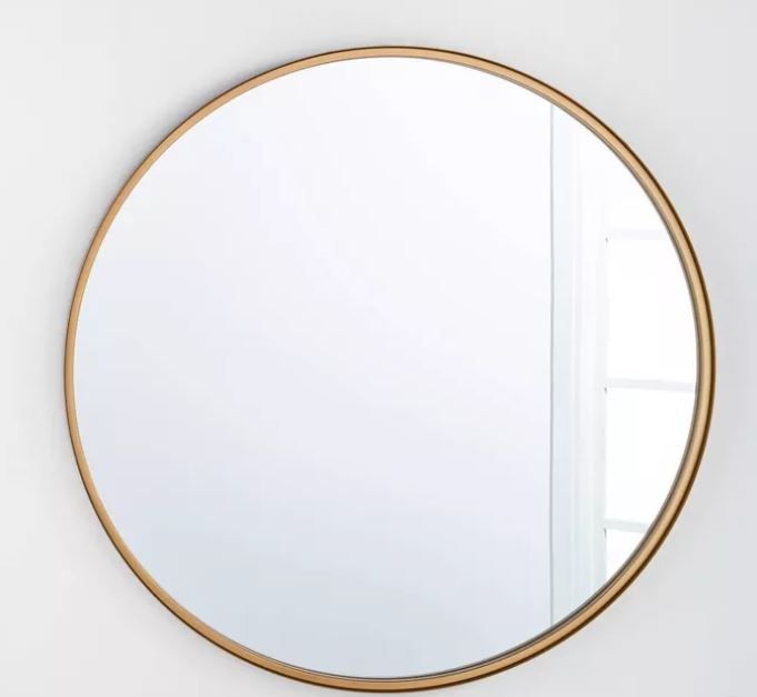 Round Decorative Wall Mirror thumbnail 2