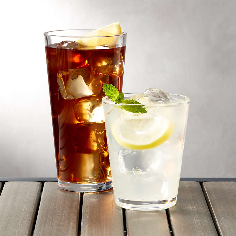 Pop Clear Acrylic 24 oz. Drink Glass thumbnail 2