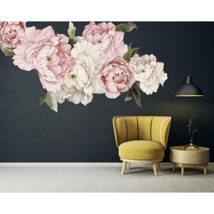 20 Piece Peonies Wall Decal Set thumbnail 3