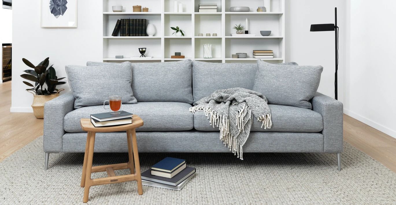 Nova Winter Gray Sofa thumbnail 2