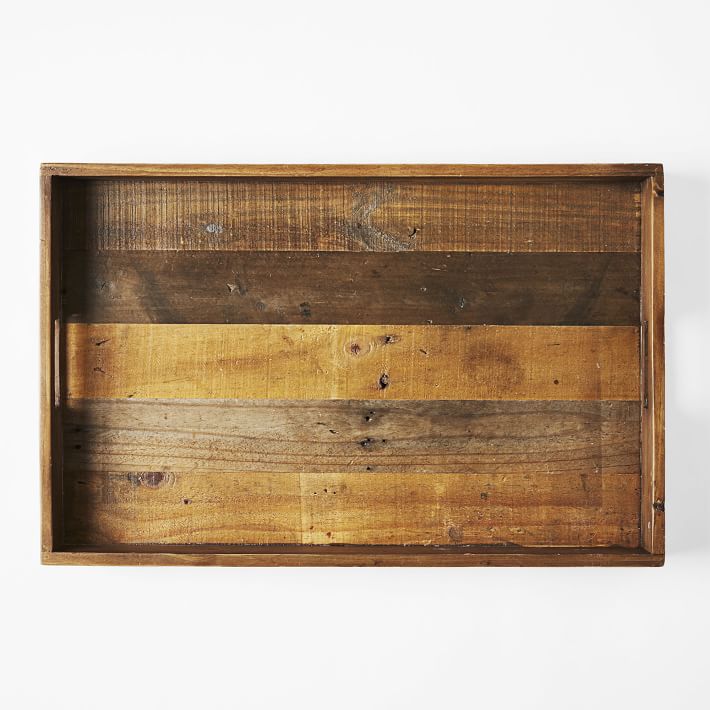 Reclaimed Wood Trays thumbnail 2