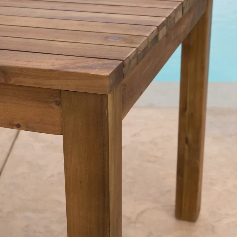 Statler Solid Wood Dining Table thumbnail 4