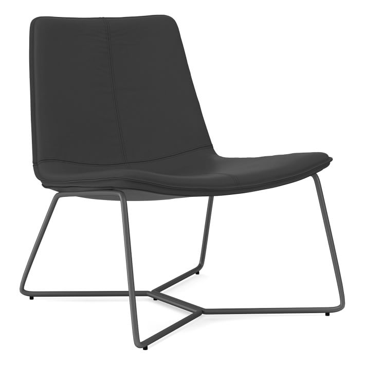Slope Leather Lounge Chair thumbnail 3