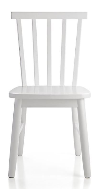 Shore White Kids Chair thumbnail 2