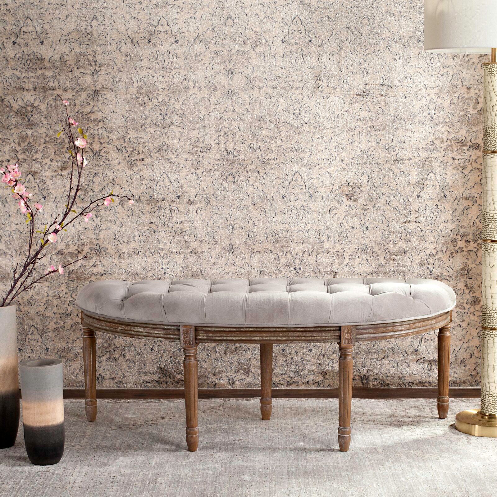 Fleur Upholstered Bench thumbnail 7