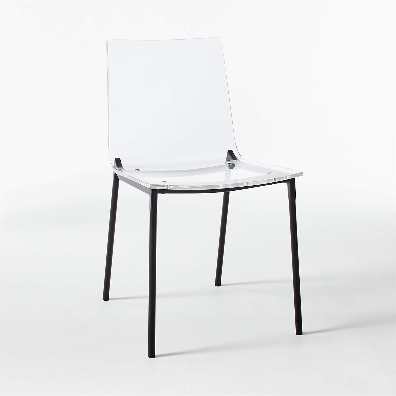CHIARO CLEAR CHAIR BLACK thumbnail 2