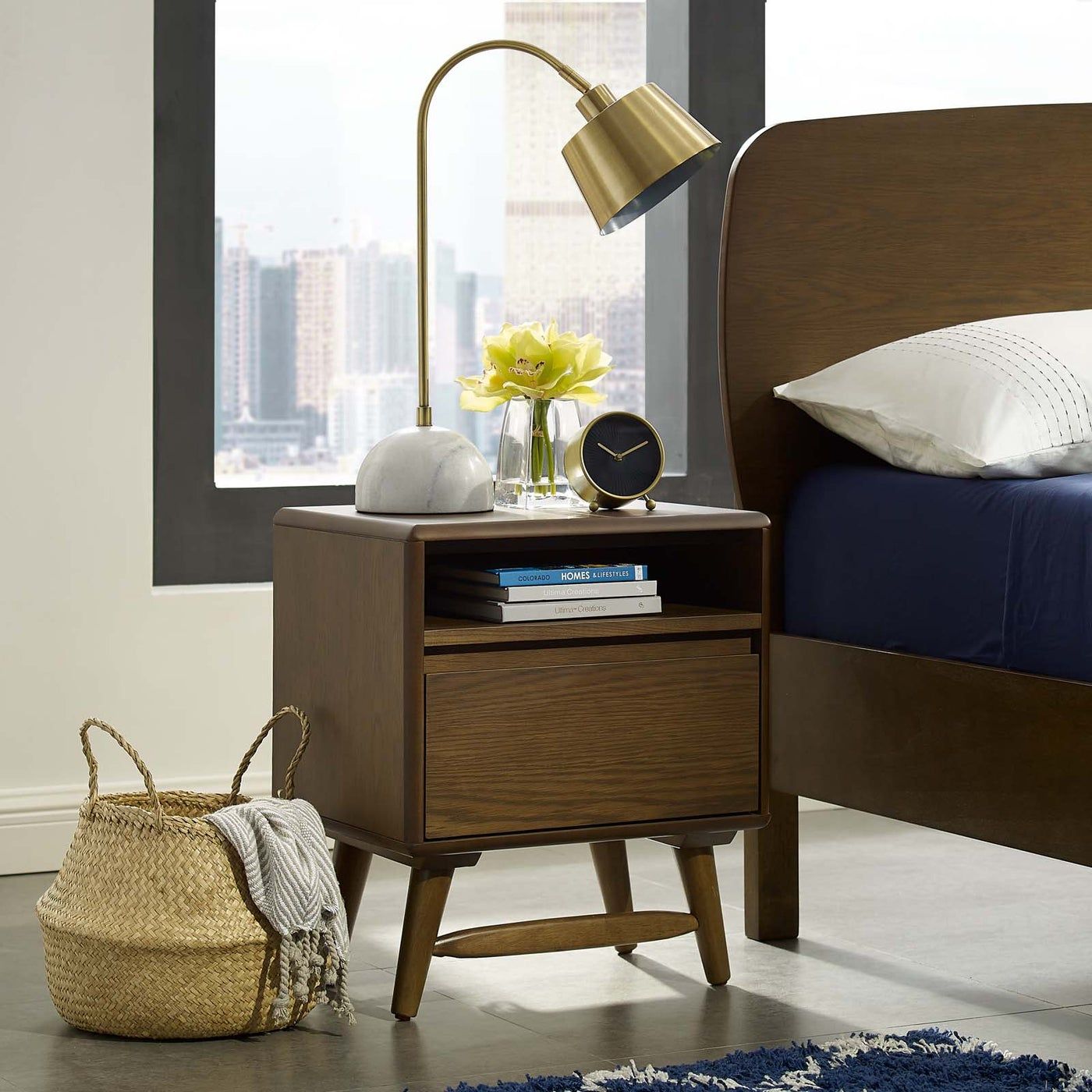 Talwyn Wood Nightstand thumbnail 2