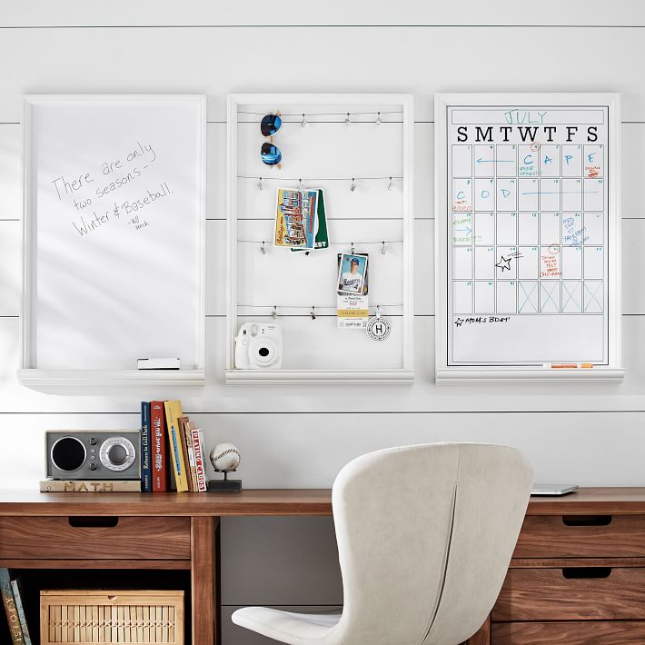 Study Wall Board Cable Frames White thumbnail 3