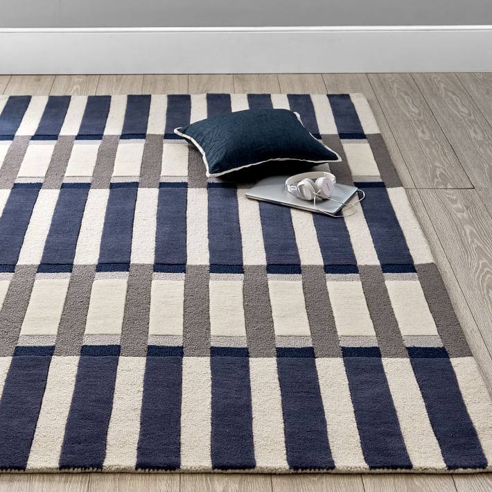 Railroad Wool Rug-3'x5' thumbnail 2