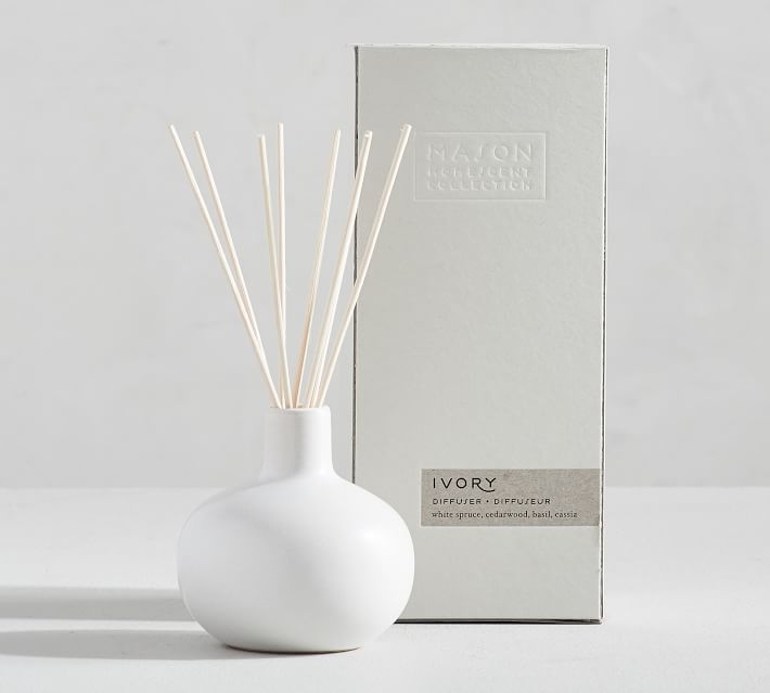 Mason Ceramic Reed Diffuser White Spruce thumbnail 8