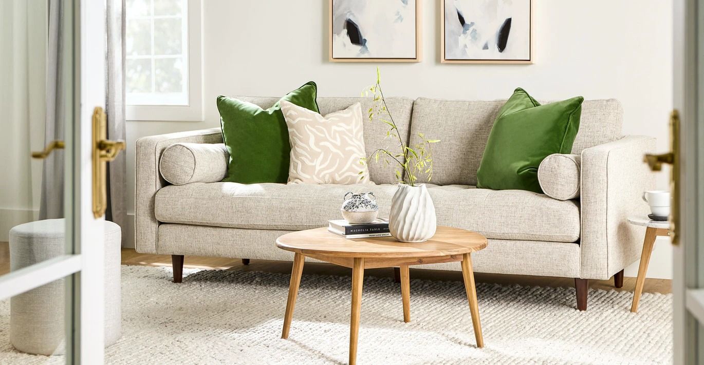 Sven Birch Ivory Sofa thumbnail 2