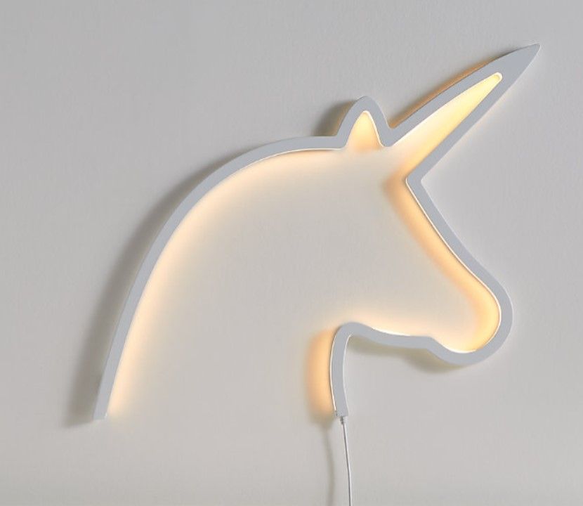 LED Unicorn Wall Light thumbnail 2
