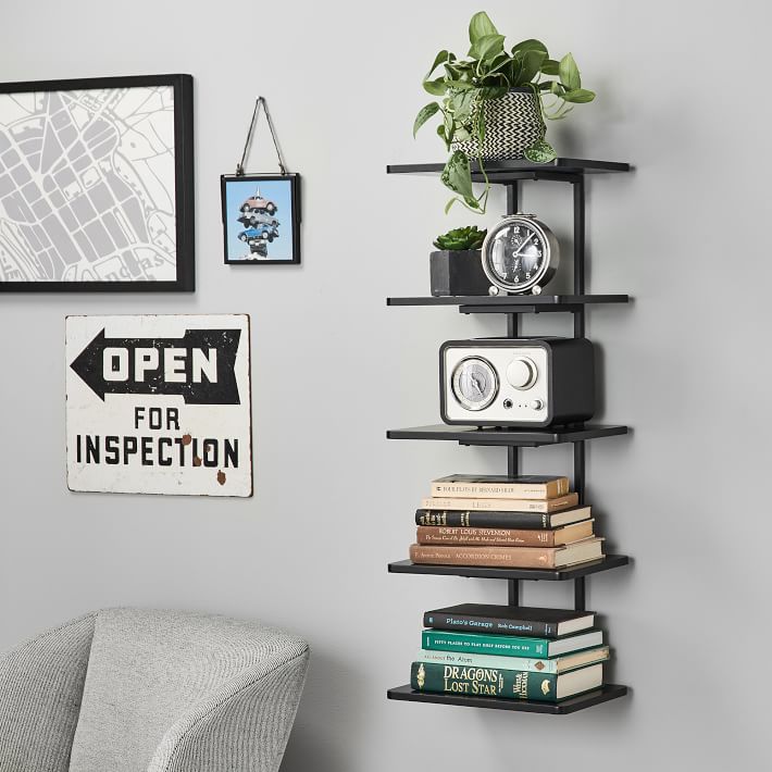 5 Tier Wall Shelf Tower (12"x32") thumbnail 3