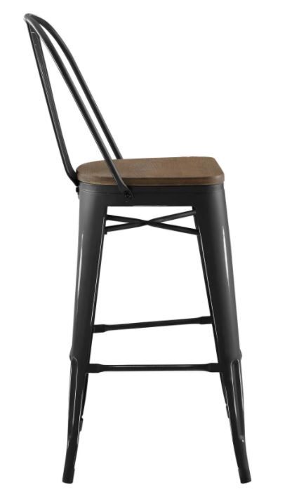 Romen Bar Stool - Armless thumbnail 2