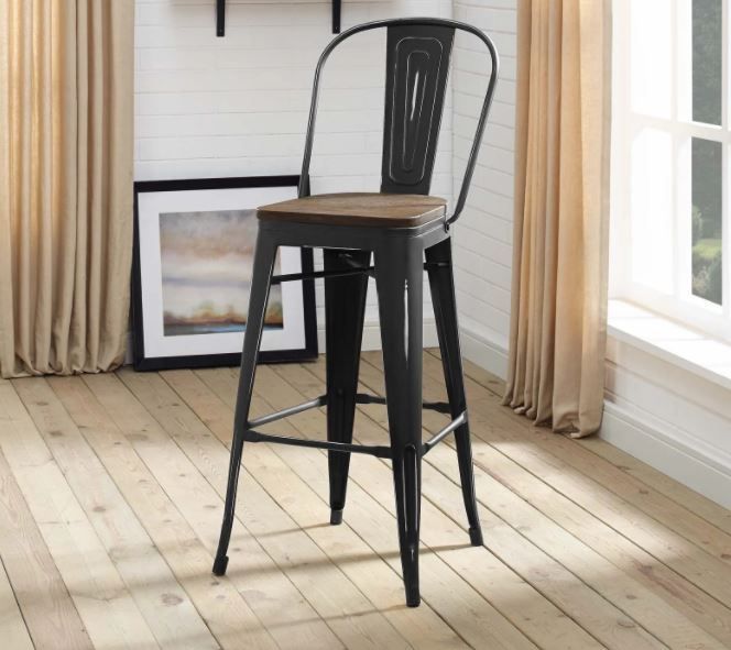 Romen Bar Stool - Armless thumbnail 4