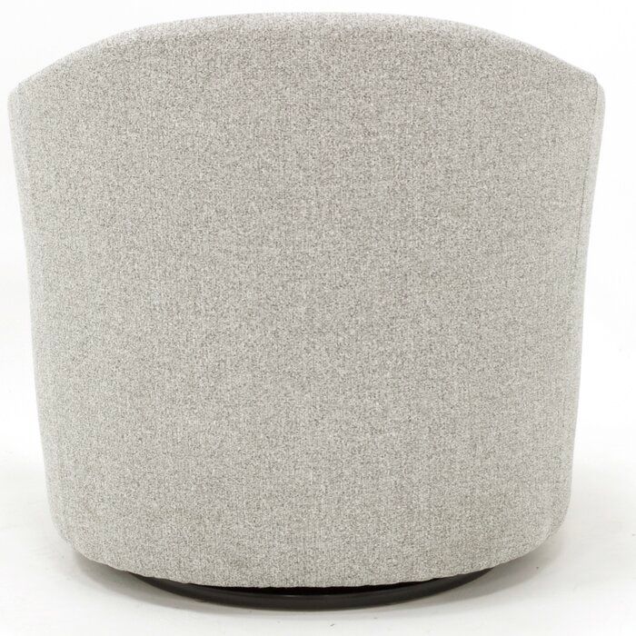Antai Wide Tufted swivel Barrel Chair thumbnail 3