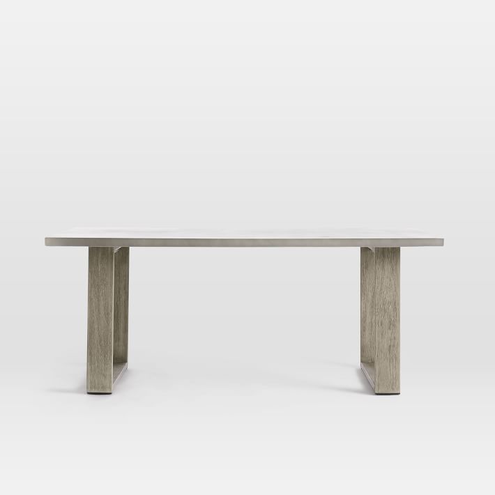Portside Concrete Outdoor Dining Table thumbnail 3