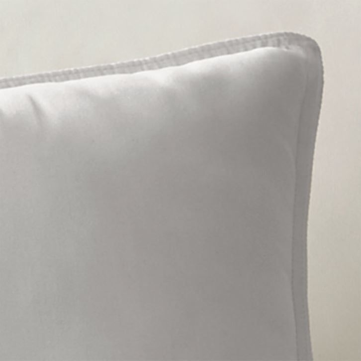 Sunbrella White Sand Outdoor Pillow thumbnail 3