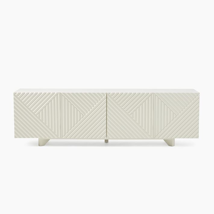 Rosanna Ceravolo Media Console White thumbnail 2