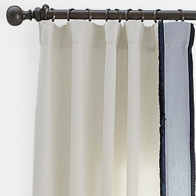 Bellport Fringed Drapery Panels Set of 2 thumbnail 2