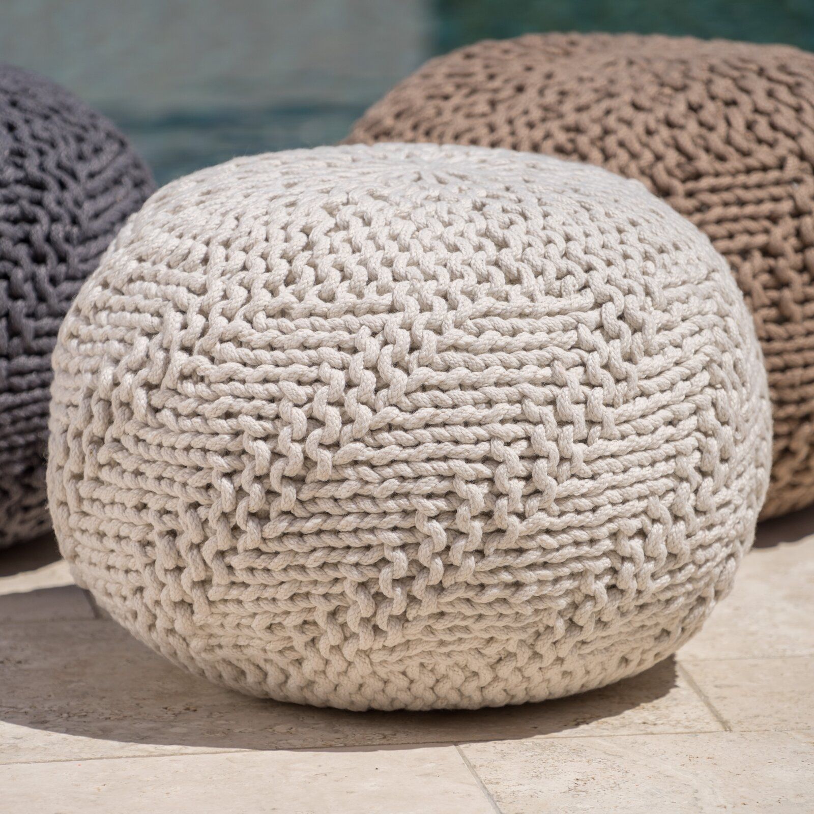 Matilda Outdoor Ottoman thumbnail 5