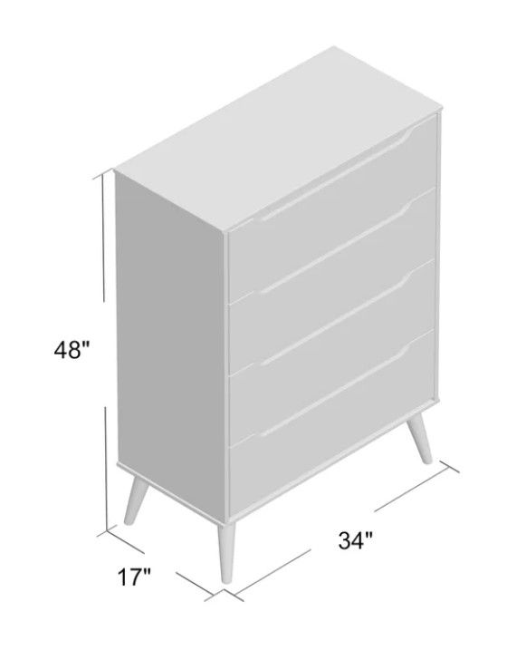 Ashlynn 4 Drawer Chest thumbnail 2