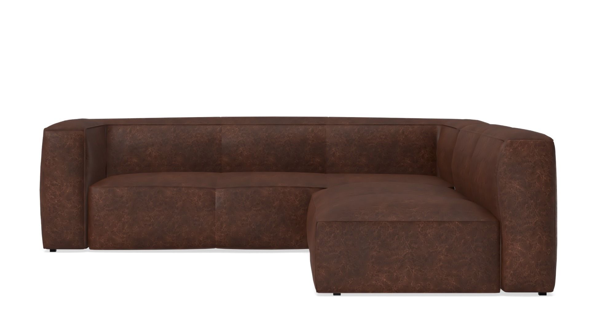 Cigar Rawhide Brown Reversible Sectional thumbnail 3