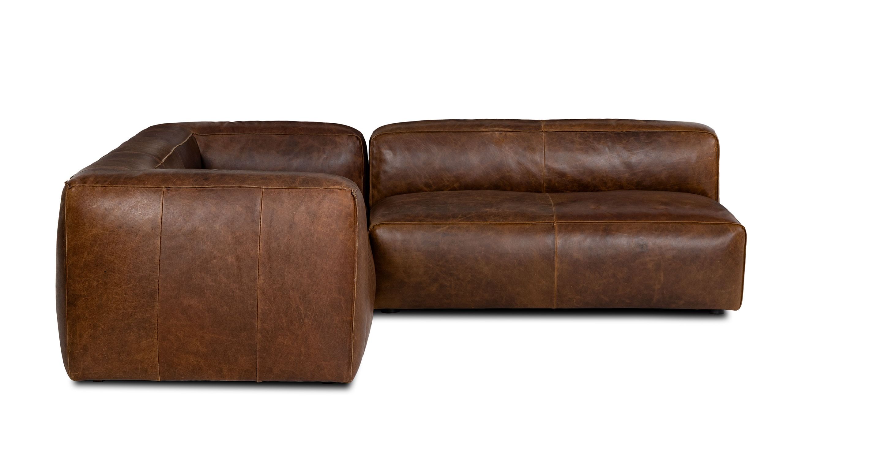 Cigar Rawhide Brown Reversible Sectional thumbnail 4
