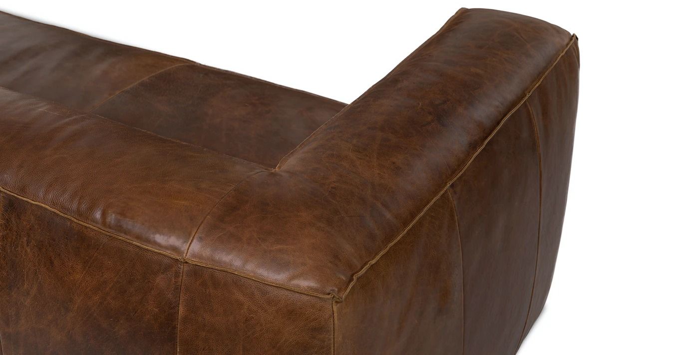 Cigar Rawhide Brown Reversible Sectional thumbnail 5