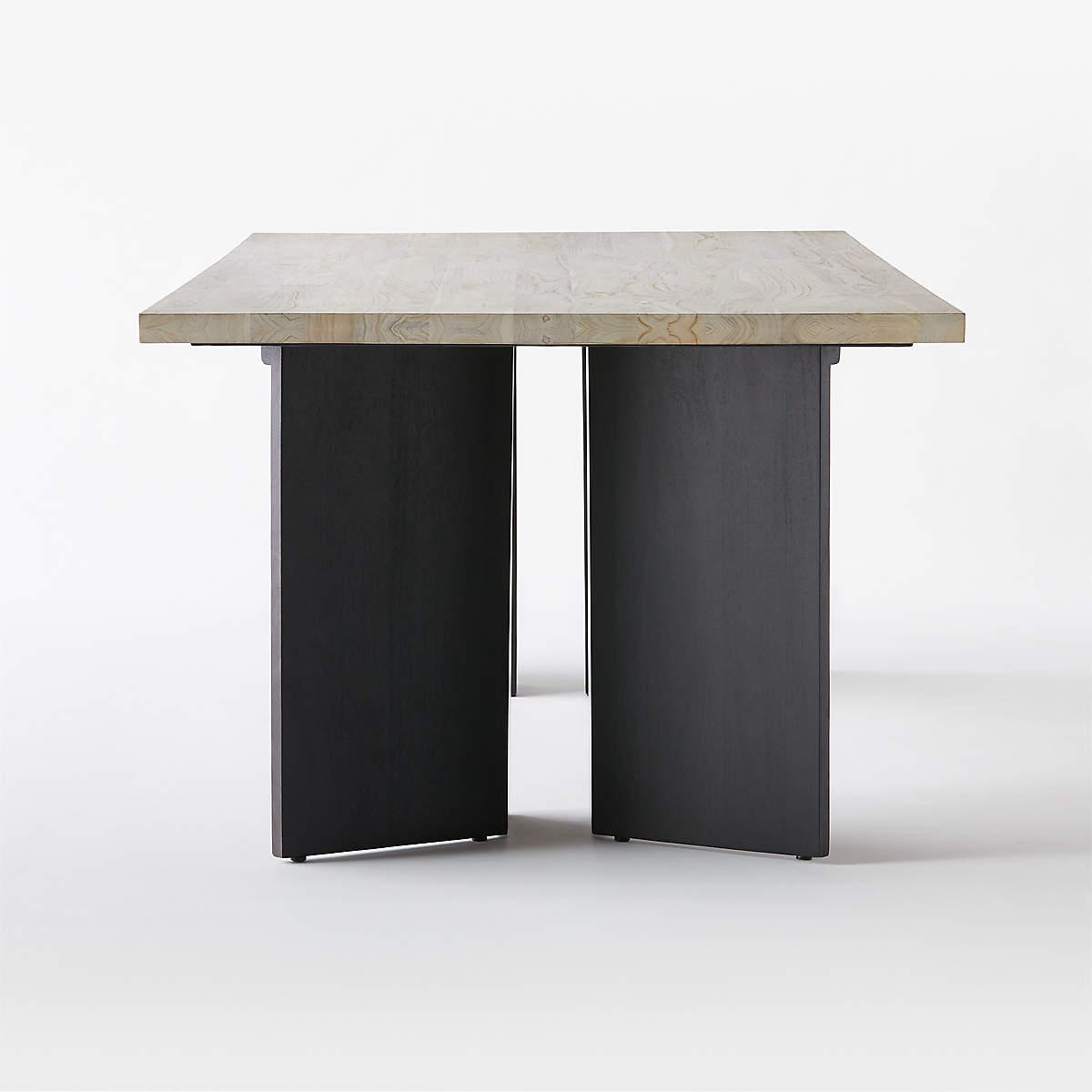 MARIANA WHITE WASH TEAK DINING TABLE thumbnail 4