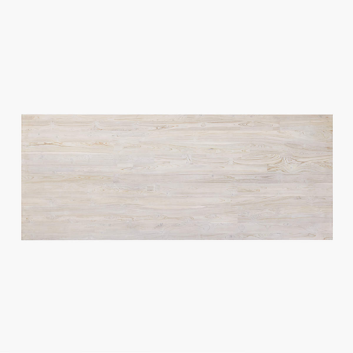 MARIANA WHITE WASH TEAK DINING TABLE thumbnail 5