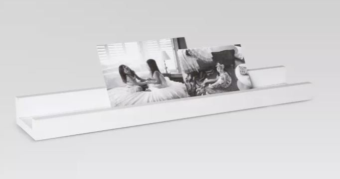 Ledge Wall Shelf White thumbnail 2