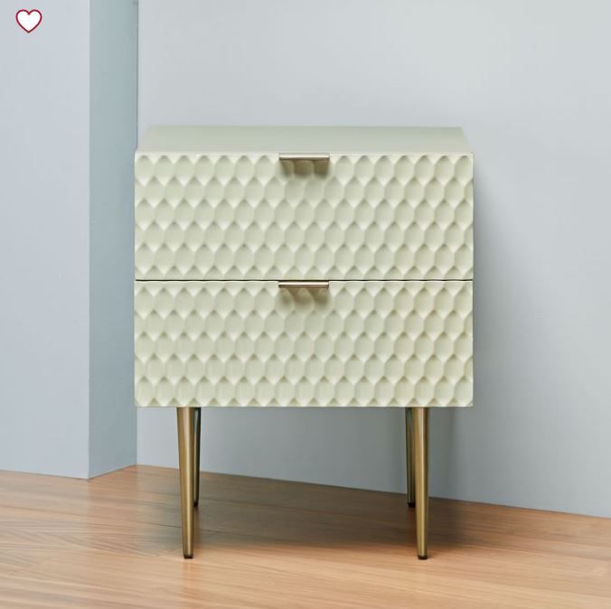 Audrey Nightstand Parchment thumbnail 2
