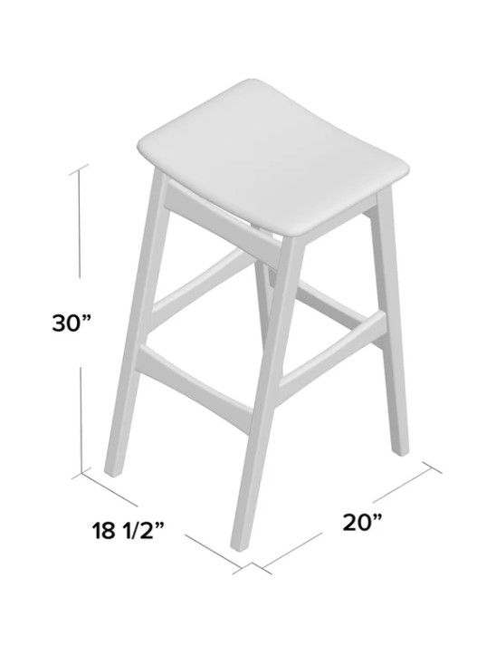 Callahan 30" Bar Stool Set of 2 thumbnail 3