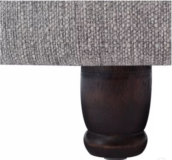 eLuxury Round Storage Ottoman thumbnail 4