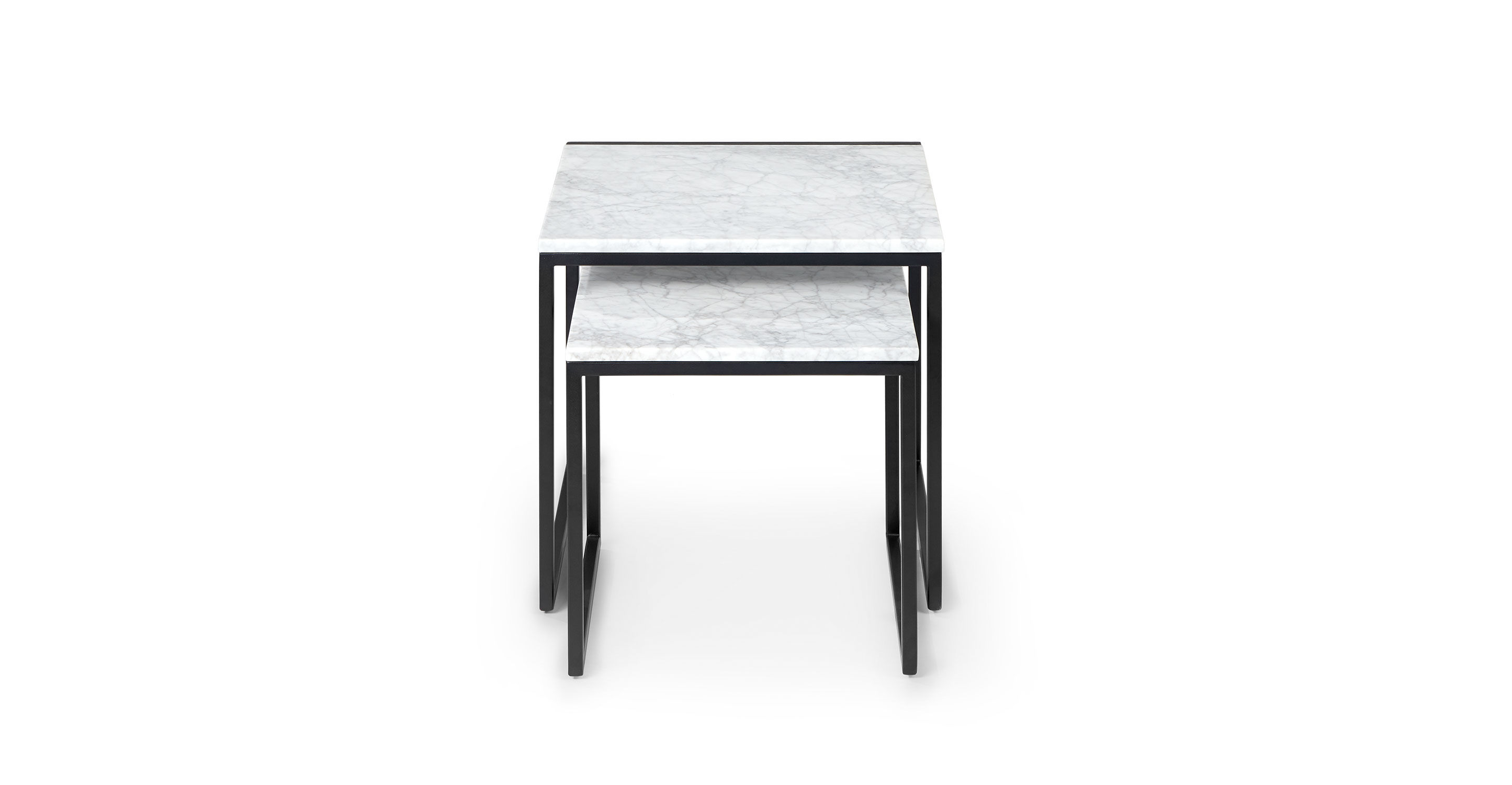 Scindo Black Nesting Table thumbnail 3