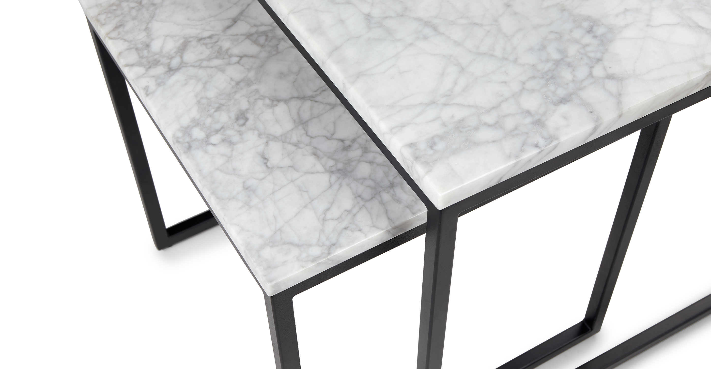 Scindo Black Nesting Table thumbnail 5
