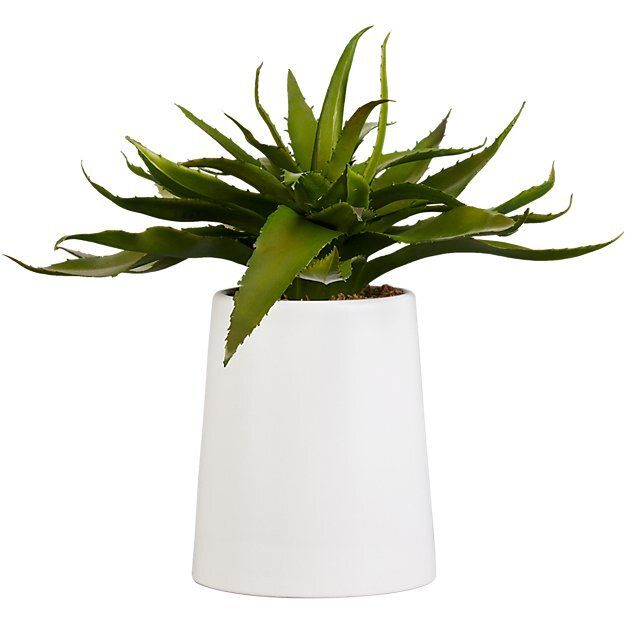 Potted Faux Aloe thumbnail 2