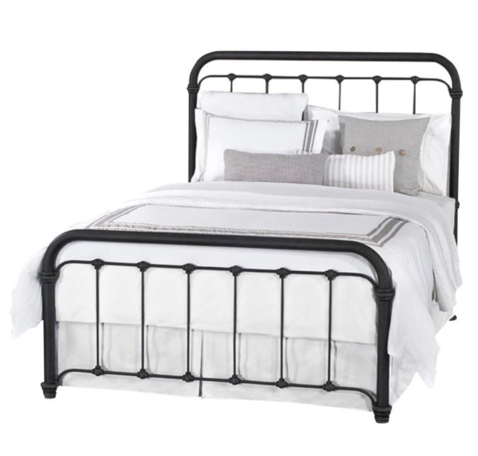 Wesley Allen Braden Queen Metal Bed in Aged thumbnail 3