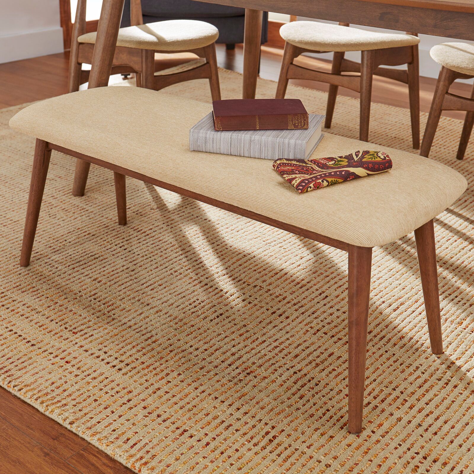Degraw Upholstered Bench thumbnail 5