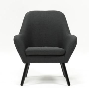 Mercury Dark Grey Accent Chair thumbnail 2
