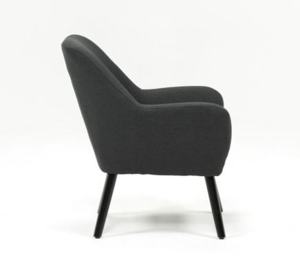 Mercury Dark Grey Accent Chair thumbnail 3