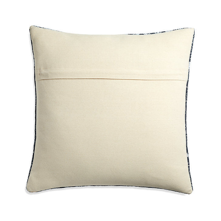 Eleni Printed Indigo Pillow No Insert-20"x20" thumbnail 3