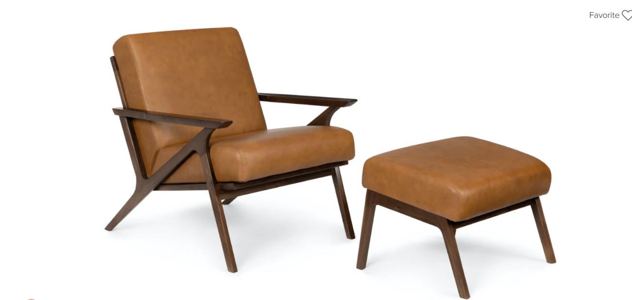 Otio Toscana Tan / Walnut Lounge Set thumbnail 4